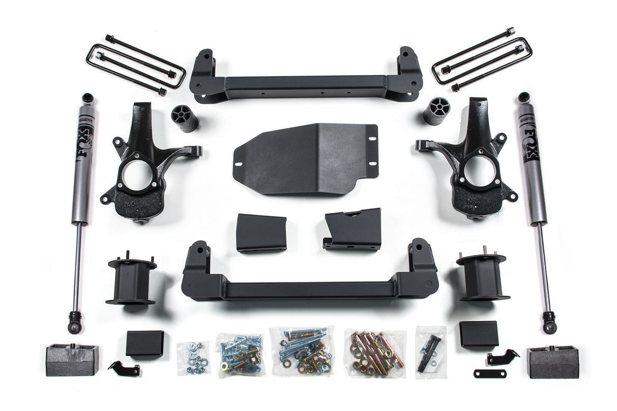 4.5 Inch Lift Kit | Chevy Silverado & GMC Sierra 1500 (07-13) 2WD Zone Offroad