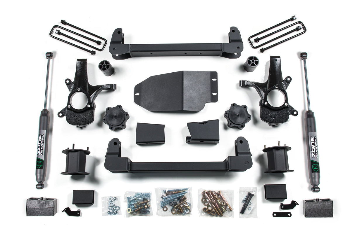 4.5 Inch Lift Kit | Chevy Silverado & GMC Sierra 1500 (07-13) 4WD Zone Offroad