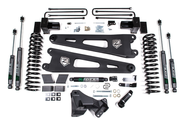 4 Inch Lift Kit w/ Radius Arm | Ford F250/F350 Super Duty (17-19) 4WD | Gas Zone Offroad