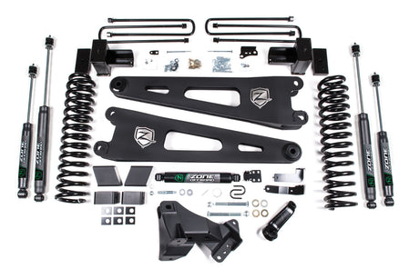 4 Inch Lift Kit w/ Radius Arm | Ford F250/F350 Super Duty (17-19) 4WD | Diesel Zone Offroad