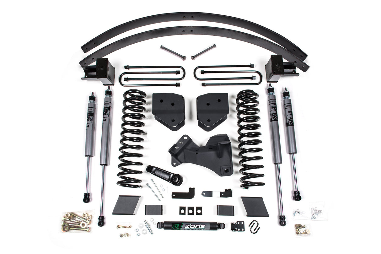 6" Lift Kit w/ Block Kit| Ford F250/F350 Super Duty (17-19) 4WD | Diesel Zone Offroad