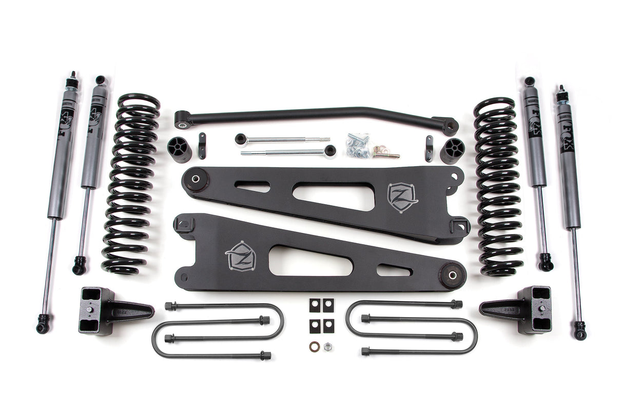 4 Inch Lift Kit w/ Radius Arm | Ford F250/F350 Super Duty (05-07) 4WD | Diesel Zone Offroad
