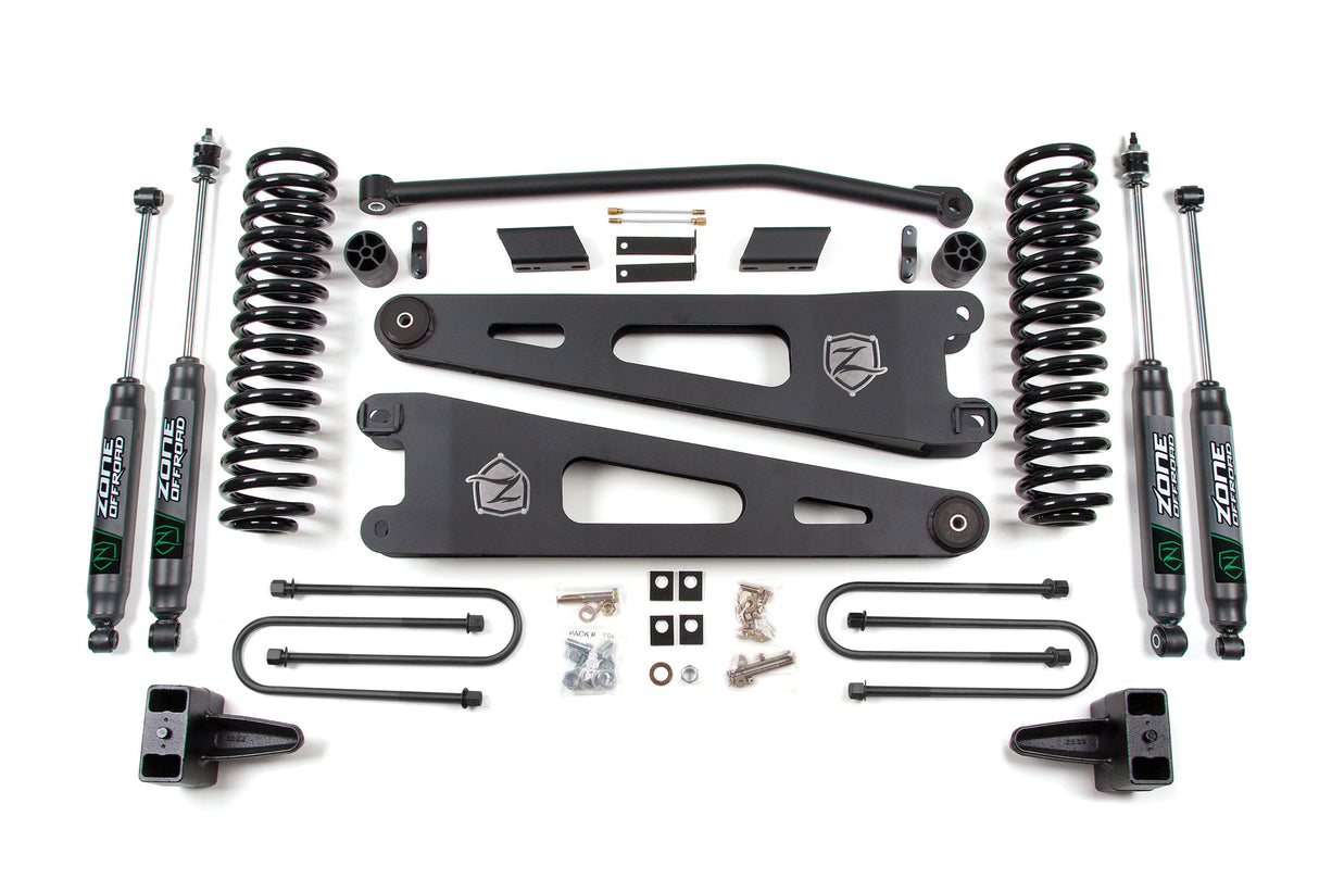4 Inch Lift Kit w/ Radius Arm | Ford F250/F350 Super Duty (08-10) 4WD | Diesel Zone Offroad