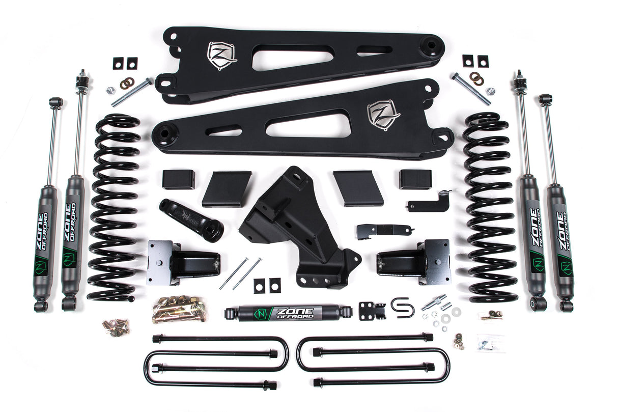 4 Inch Lift Kit w/ Radius Arm | Ford F350 Super Duty DRW (20-21) 4WD | Gas Zone Offroad