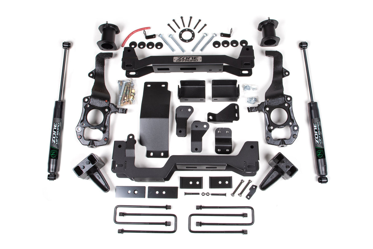 4 Inch Lift Kit | Ford F150 (21-26) 4WD Zone Offroad