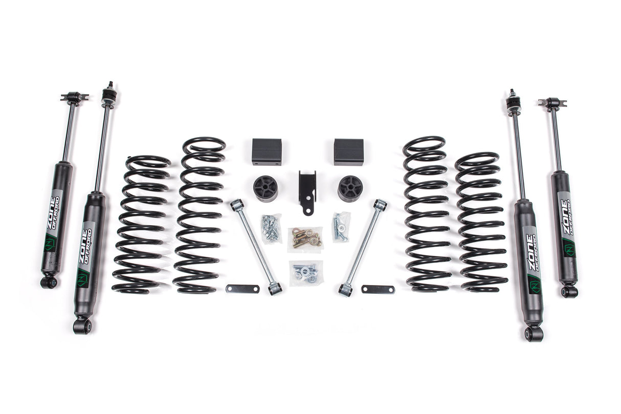 3 Inch Lift Kit | Jeep Wrangler JK (07-11) 4-Door Zone Offroad