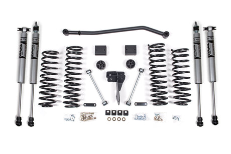 4 Inch Lift Kit | Jeep Wrangler JK (07-11) 4-Door Zone Offroad