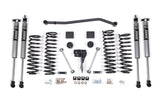 4 Inch Lift Kit | Jeep Wrangler JK (07-11) 2-Door Zone Offroad