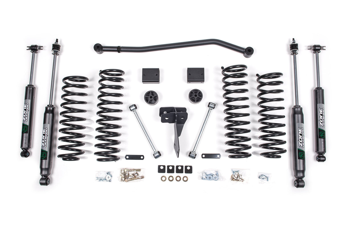 4 Inch Lift Kit | Jeep Wrangler JK (07-11) 4-Door Zone Offroad