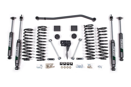 4 Inch Lift Kit | Jeep Wrangler JK (07-11) 4-Door Zone Offroad