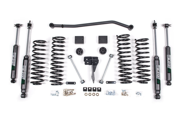 4 Inch Lift Kit | Jeep Wrangler JK (07-11) 2-Door Zone Offroad