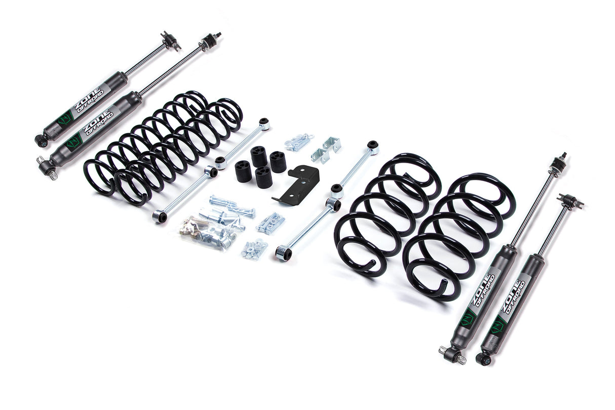 3 Inch Lift Kit | Jeep Wrangler TJ (97-02) Zone Offroad