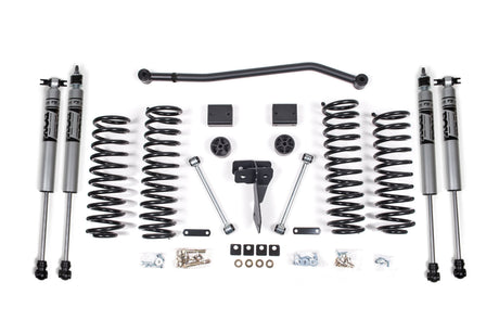 4 Inch Lift Kit | Jeep Wrangler JK (12-18) 2-Door Zone Offroad