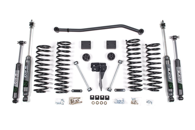 4 Inch Lift Kit | Jeep Wrangler JK (12-18) 4-Door Zone Offroad