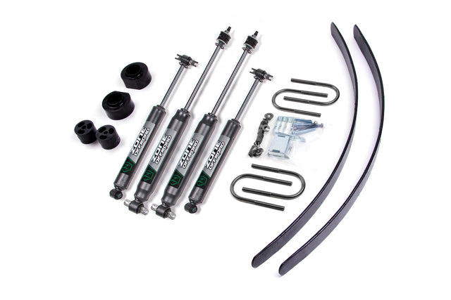 2 Inch Lift Kit | Jeep Cherokee XJ (84-01) Zone Offroad