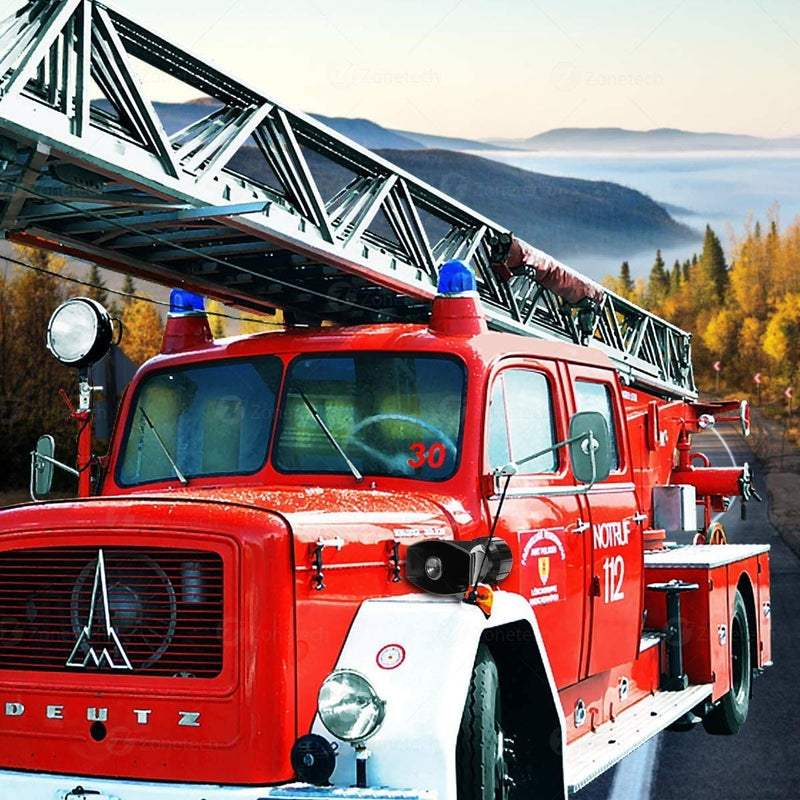 Tech 5-Tone Sound Car Siren with Mic and PA Speaker System for Emergency Vehicles