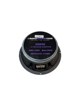 Audio Xtreme Code AC-ZRO6 | 6.5" 250W RMS Midrange Speaker With Bullet (Single) Audio Xtreme Code