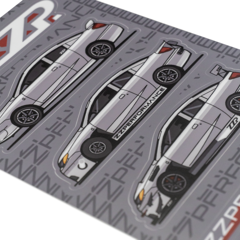 ZZP Ion Redline Sticker Sheet