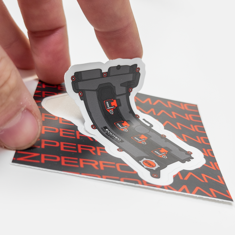 ZZP LNF Valve Cover Sticker