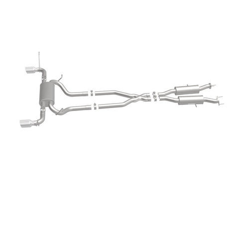 Cat-Back MagnaFlow SS 2,5 pouces double division arrière 4 pouces embout noir 11-16 Jeep Grand Cherokee 5,7 L V8/3,6 L V6