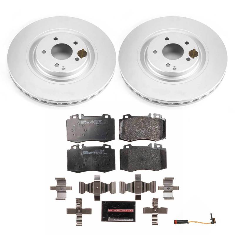 Kit de freins avant Euro-Stop Power Stop 03-06 Mercedes-Benz CLK500