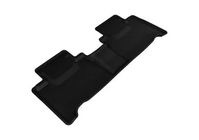 3D MAXpider 2015-2020 Lexus NX/NX Hybrid Kagu 2nd Row Floormats - Black 3D MAXpider