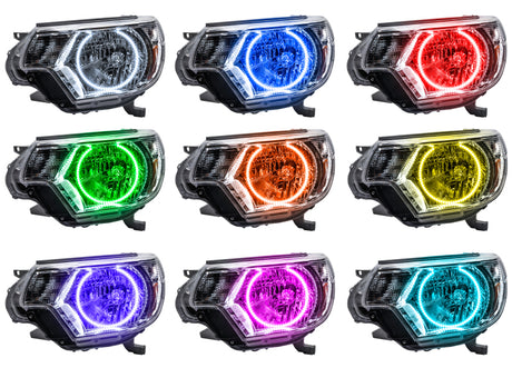 Kit Halo Oracle Toyota Tacoma 12-15 - ColorSHIFT avec contrôleur simple VOIR LA GARANTIE