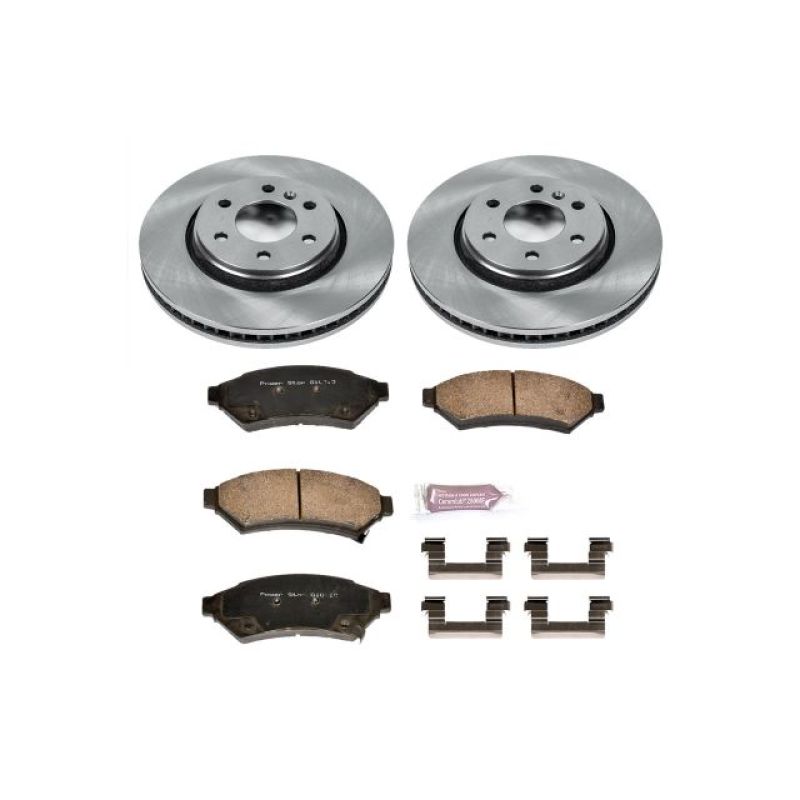 Kit de freins avant Power Stop Autospecialty pour Buick Terraza 06-07
