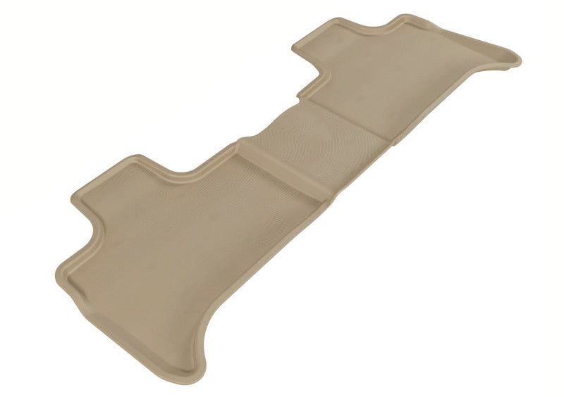 Tapis de sol MAXpider 2000-2006 BMW X5 E53 Kagu 2e rangée - Tan modèle 3D