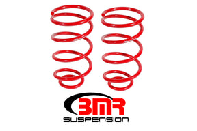 BMR 64-66 A-Body Rear Lowering Springs - Red BMR Suspension