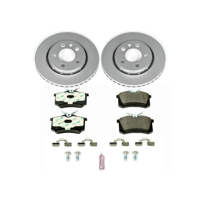 Kit de freins arrière Power Stop Euro-Stop pour Audi TT Quattro 00-06