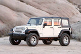 Système de base Fabtech 07-18 Jeep JK 4WD 3 pouces avec amortisseurs de performance