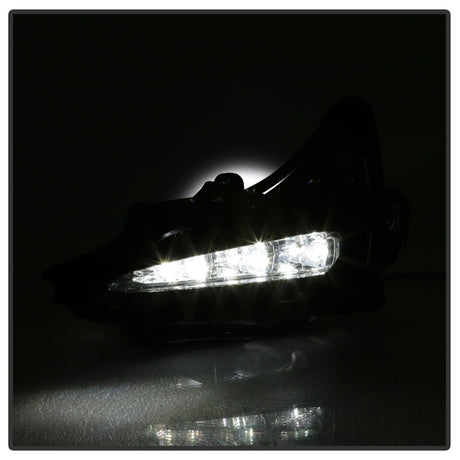 Feux antibrouillard à LED OEM pour Toyota Corolla Spyder 2017+ avec interrupteur - Transparent (FL-TCO17-LED-C)