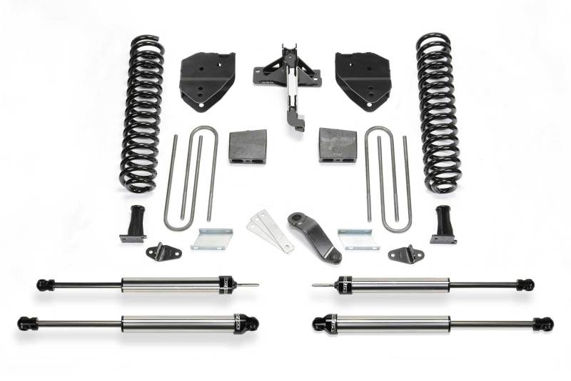 Système de base Fabtech 17-21 Ford F250/F350 4WD Diesel 6 pouces avec Dlss Shks
