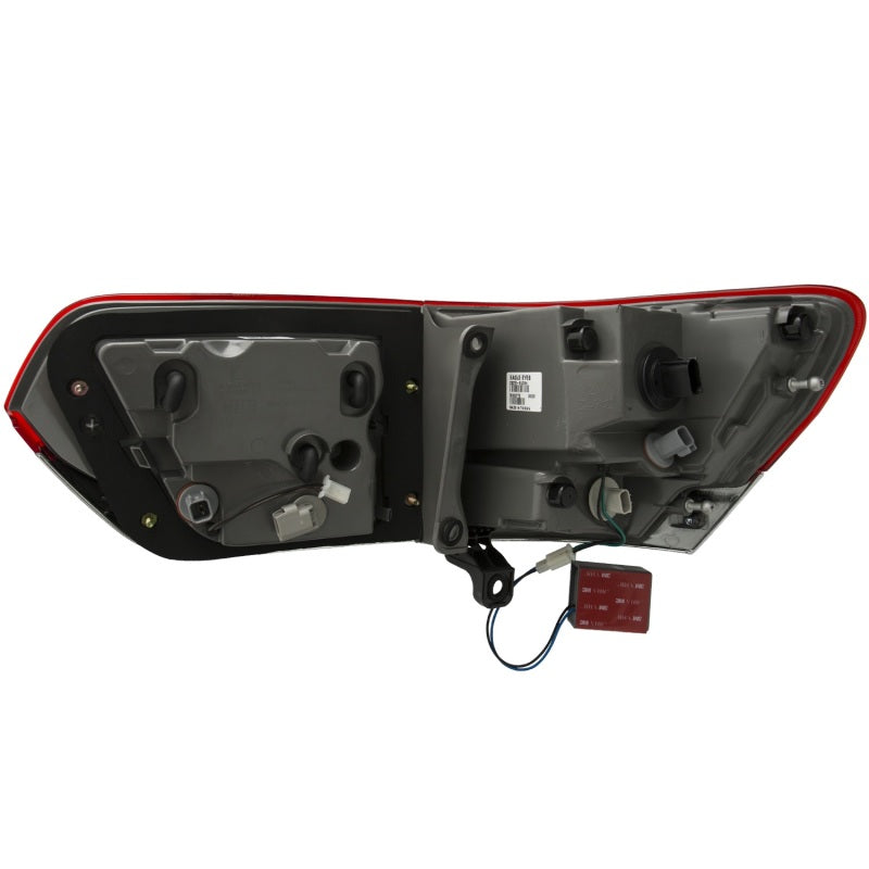 Feux arrière à LED ANZO 2014-2016 Jeep Grand Cherokee Rouge/Clair