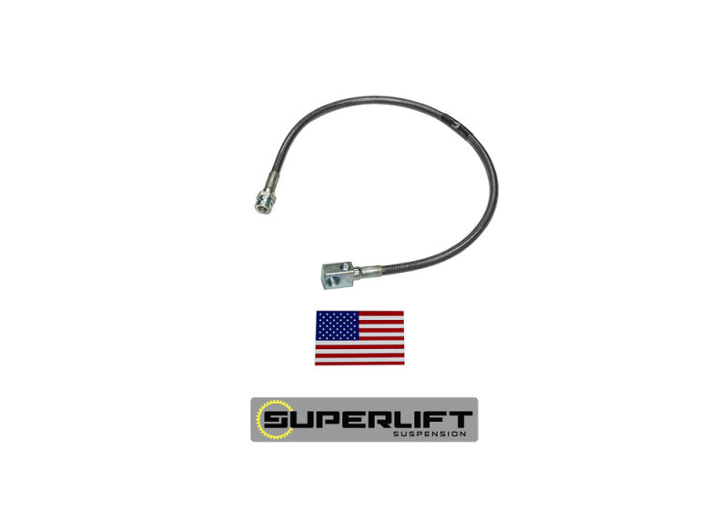 Superlift 78-79 Ford Bronco avec kit de levage 4-9 pouces (simple) Flexible de frein pare-balles