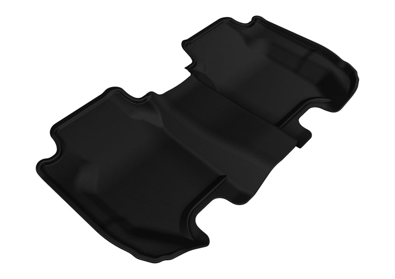 Tapis de sol 3D MAXpider pour Honda Fit Kagu 2015-2020, 2e rangée - Noir