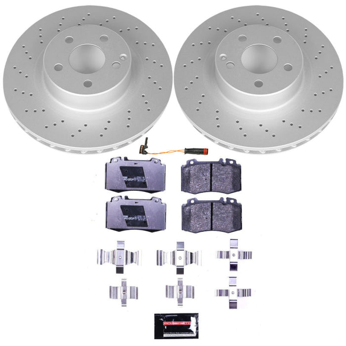 Kit de freins avant Euro-Stop Power Stop 00-03 Mercedes-Benz CL500