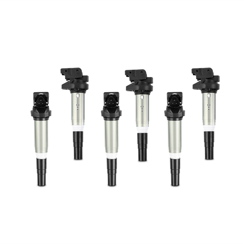 Mishimoto 2002+ BMW M54/N20/N52/N54/N55/N62/S54/S62 Six Cylinder Ignition Coil Set of 6