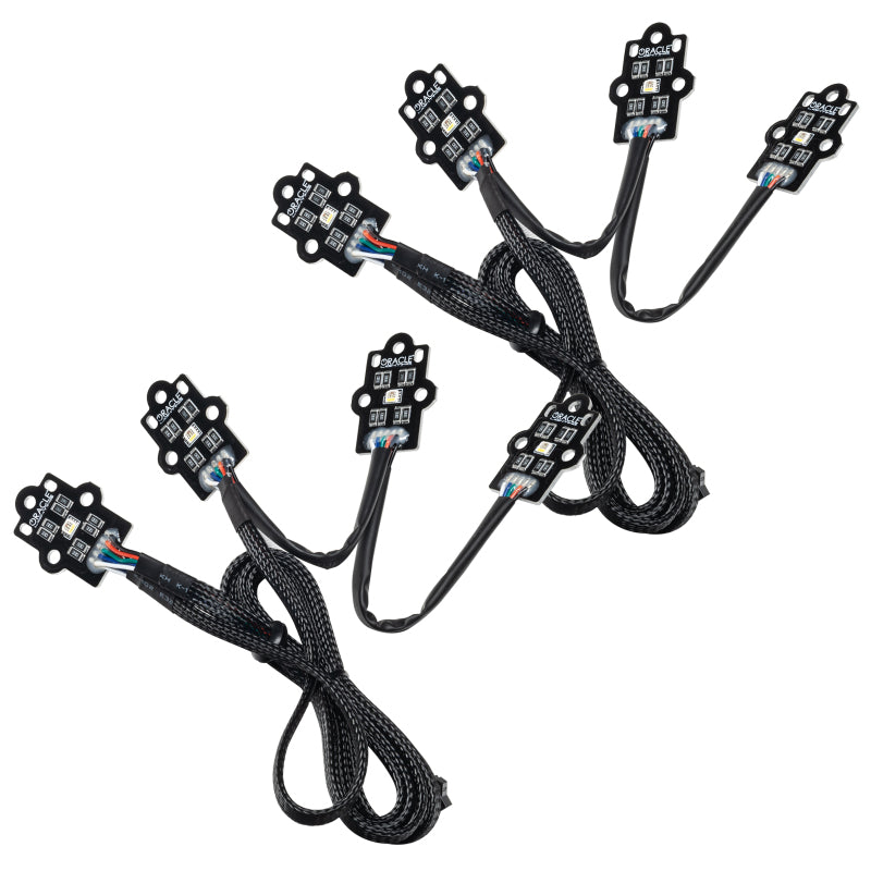 Oracle 20-21 Chevy Silverado HD 2500 RGB+W Headlight DRL Kit - ColorSHIFT w/o Cntrl