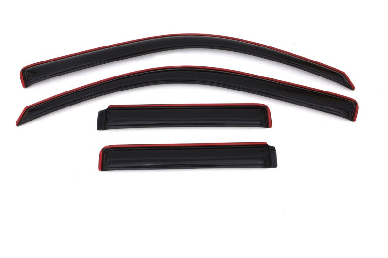 Déflecteurs de vitres avant et arrière AVS 02-09 Chevy Trailblazer Ventvisor 4 pièces - Fumé