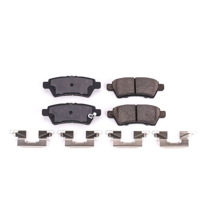 Plaquettes de frein arrière Power Stop 05-12 Nissan Pathfinder Z17 Evolution en céramique avec matériel