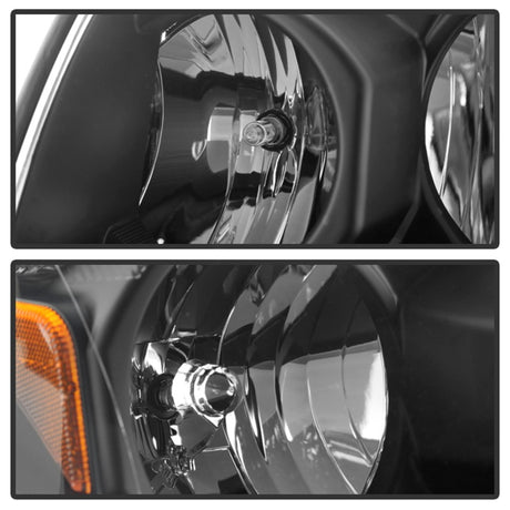Phares Xtune en cristal noir pour Toyota 4Runner 03-05 HD-JH-T4R03-AM-BK