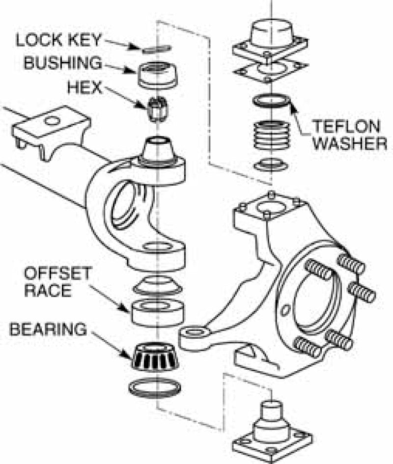 SPC Performance DANA 60 ADJ 1 degré