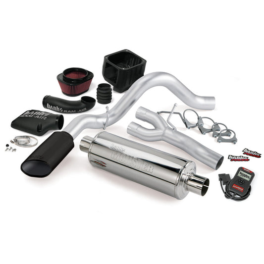 Banks Power 03-06 Chevy 4.8-5.3L EC/CCSB Stinger System - SS Single Exhaust w/ Black Tip