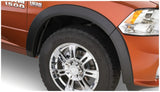 Élargisseurs de pare-chocs de style OE Bushwacker 10-18 Ram 1500 Fleetside 2 pièces - Noir