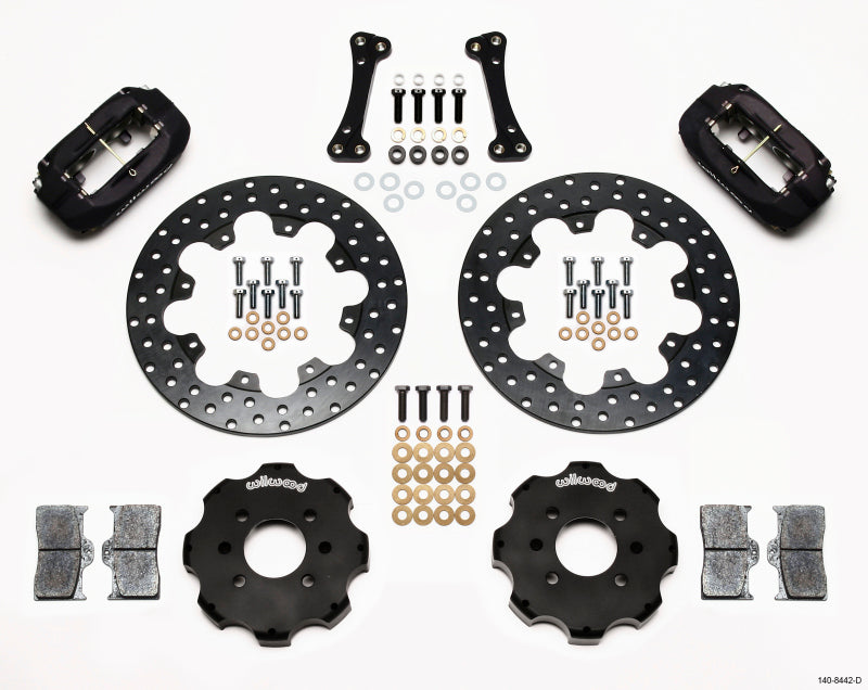 Kit de frein avant Wilwood Forged Dynalite Rotor percé Integra/Civic avec Fac.262mm Rtr