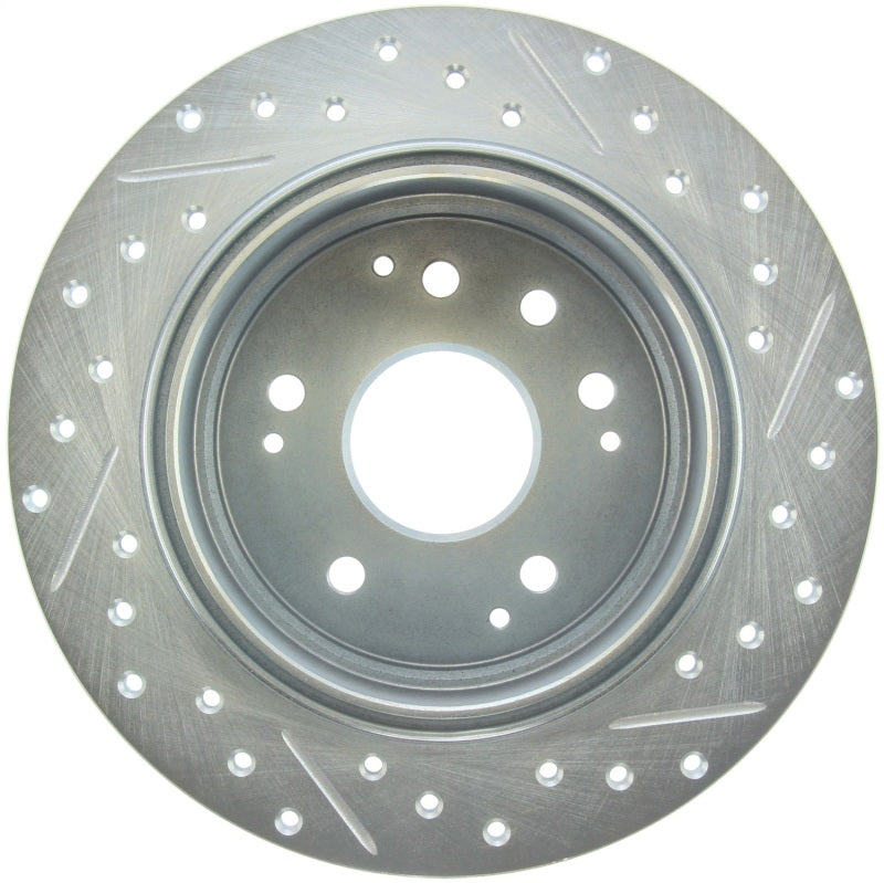 Disque de frein sport percé et fendu côté passager arrière StopTech Select Sport 04-08 Acura TL