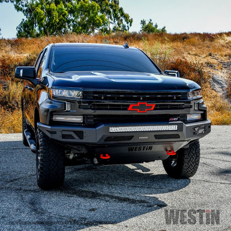 Pare-chocs avant Westin 19-21 Chevrolet Silverado 1500 Pro-Mod - Tex. Blk