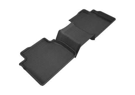 3D MAXpider 2018-2020 Toyota Camry Kagu 2nd Row Floormats - Black 3D MAXpider